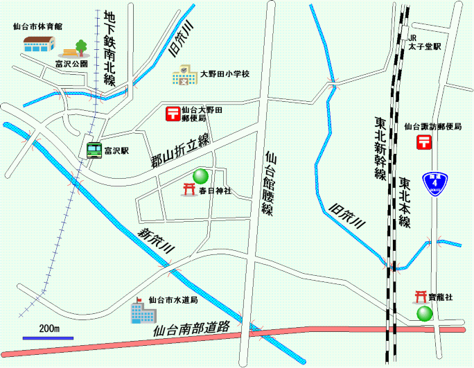 大野田地図