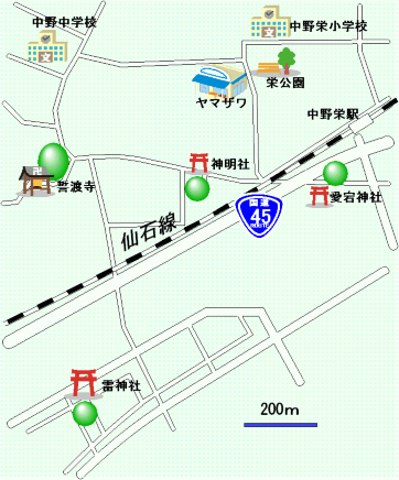 中野地図