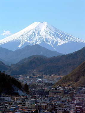 御存知、富士山。