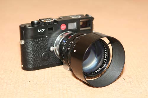 極上品 Nippon Kogaku NIKKOR-S.C 8.5cm