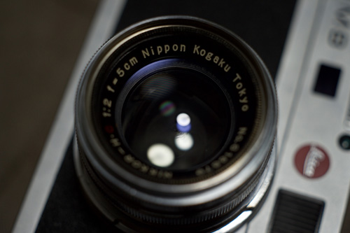 Nippon Kogaku Tokyo NIKKOR-HC 1:2 f=5cm Converted